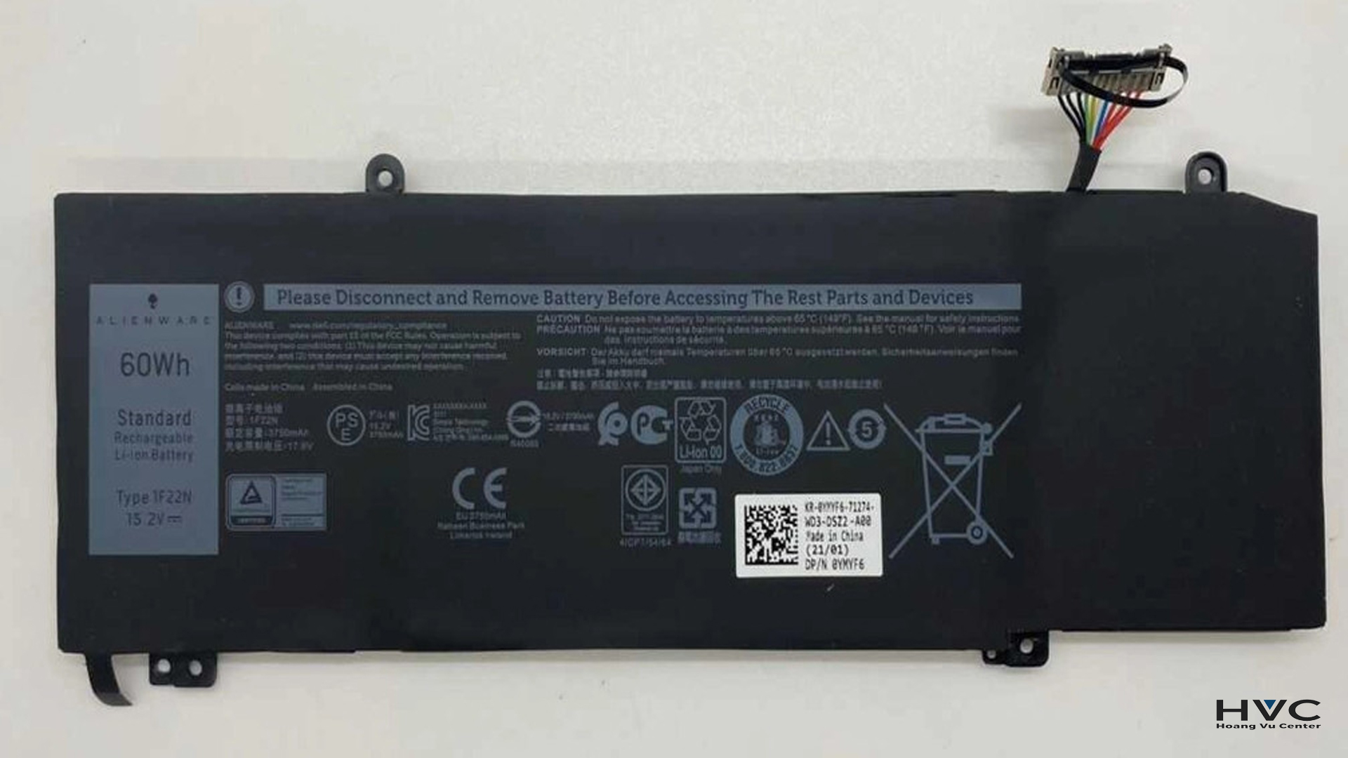 Thay Pin Laptop Dell ALIENWARE M17 Zin New